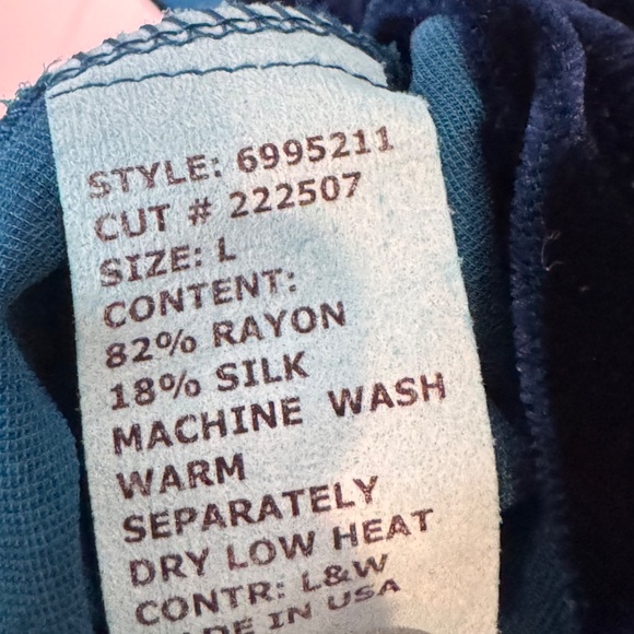 CUT LOOSE Asymmetrical Blue Velvet Sleeveless Tunic Dress Size L - Picture 4 of 9